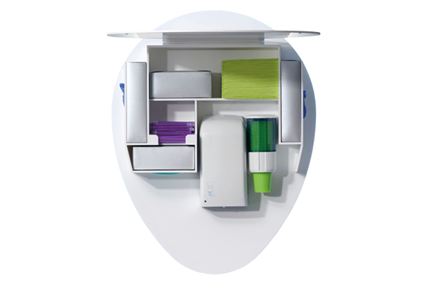 meuble de rangement loran novoled pour consommables dentaires